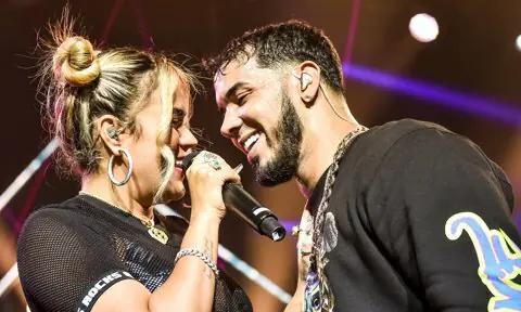 Anuel AA & Karol G In Concert - New York, NY