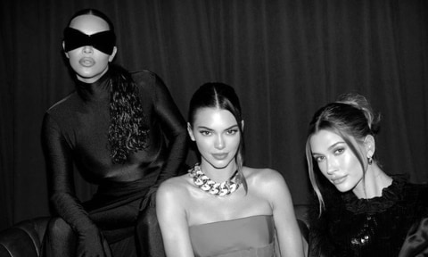 Kim Kardashian, Kendall Jenner, Hailey Bieber