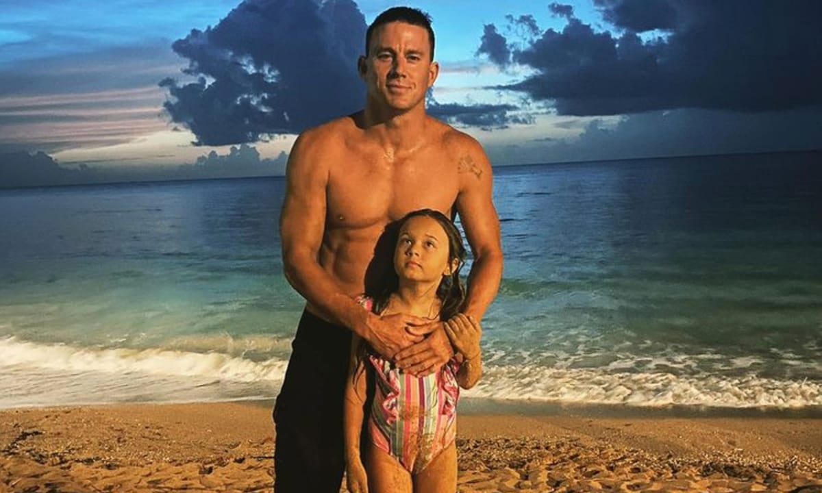 Channing Tatum with his daughter Everly