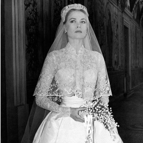 Grace Kelly Wedding Dress Wallpaper
