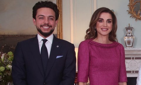 Queen Rania's son has tested positive for COVID-19