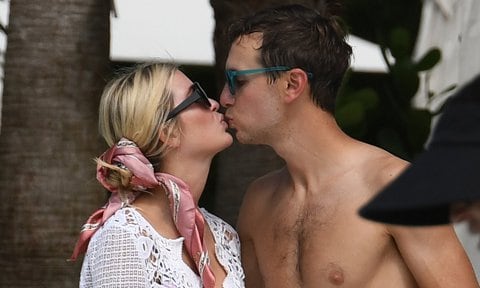Ivanka Trump Kisses Husband Jared Kushner During a Family Water Park Outing