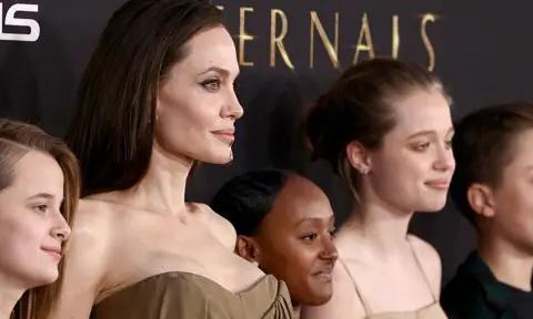 Shiloh Jolie-Pitt looks so much like mom Angelina Jolie at ‘Eternals’ premiere