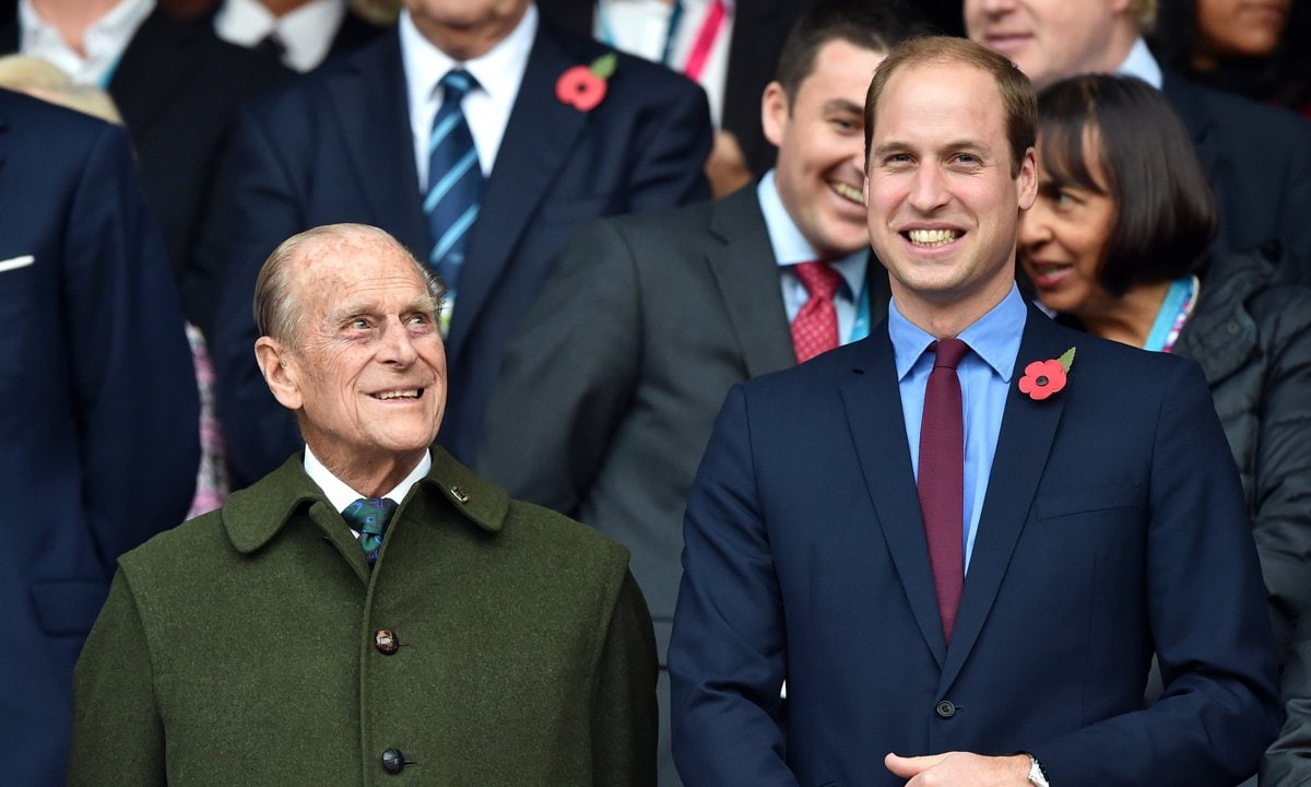 Prince William shares update on hospitalized grandfather Prince Philip