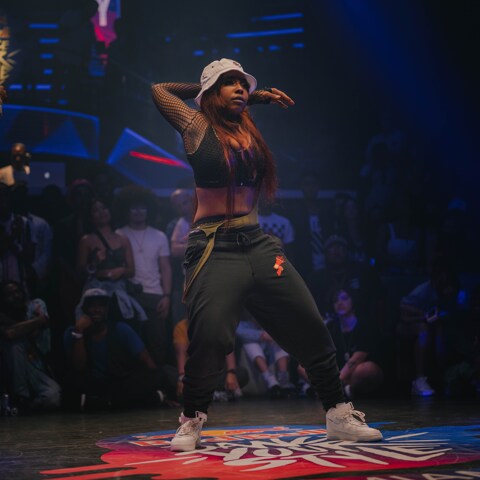 Ivvy se produit au Red Bull Dance Your Style à Miami FL, USA le 17 octobre 2021
