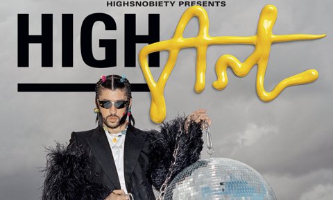Bad Bunny covers Winter 2021 HIGHArt issue