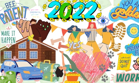How to Create the Perfect Vision Board to Attract Amazing Things in 2022