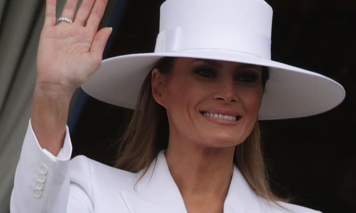 Melania Trump is auctioning off one of her hats
