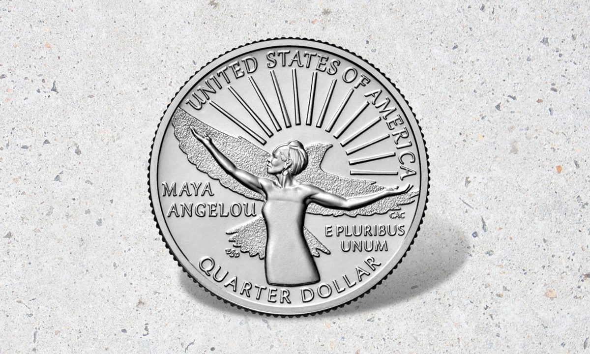 Writer and civil rights activist Maya Angelou is the first Black woman featured on US currency