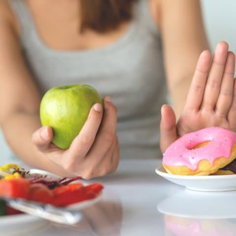 sugar food vs. fruits