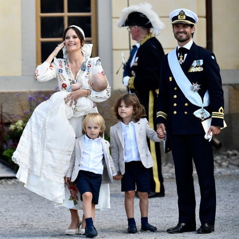Princess Sofia and Prince Carl Philip of Sweden have three sons