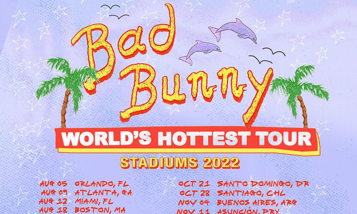 Bad Bunny announces his first stadium tour across the United States & Latin America