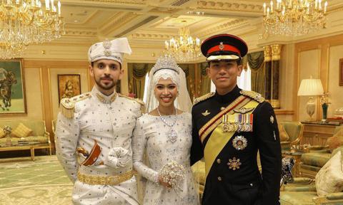 Princess Fadzillah Lubabul's wedding