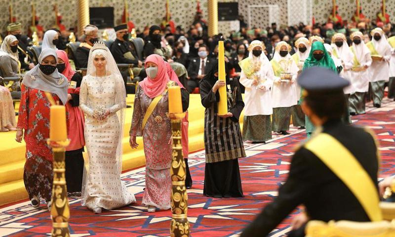 Fadzilah wedding princess Sultan of