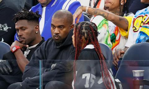 Kanye West y sus hijos