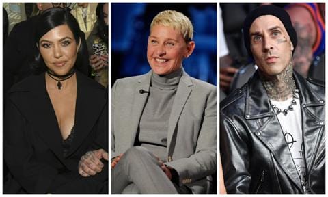 Is Kourtney Kardashian expecting a baby with Travis Barker? Ellen DeGeneres thinks she might be