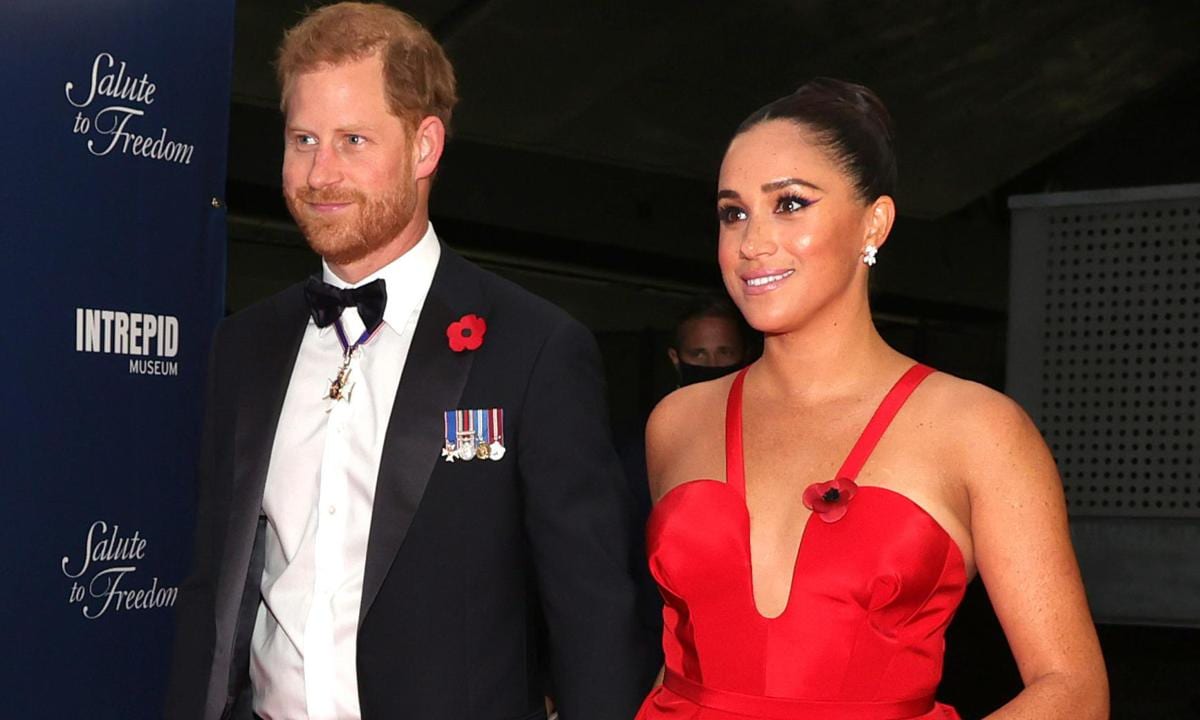 Meghan Markle and Prince Harry to receive prestigious award
