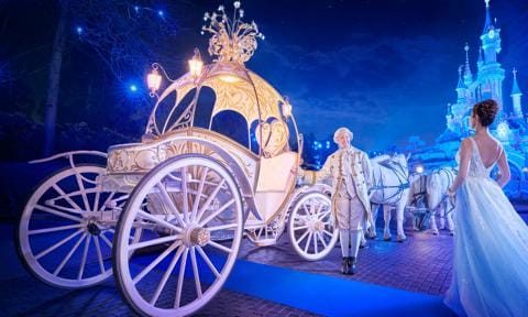 Ride off to happily ever after in Disney’s new fairy tale carriage