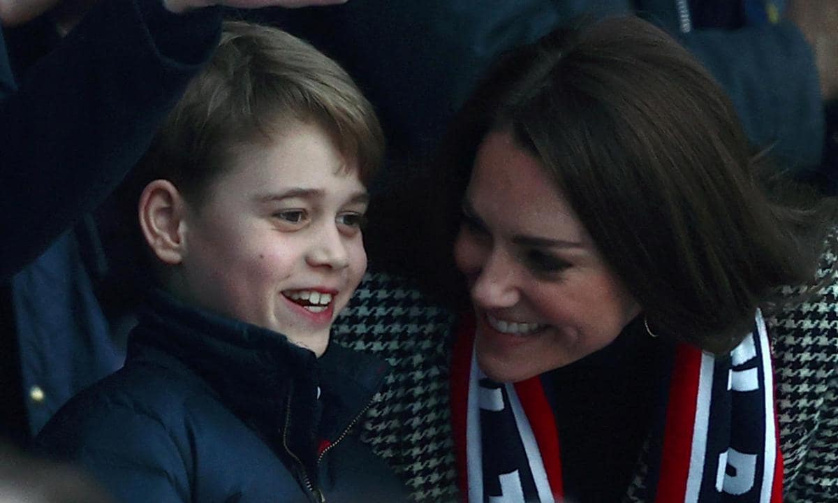 What Prince George had to say about playing rugby—and what mom Kate Middleton replied