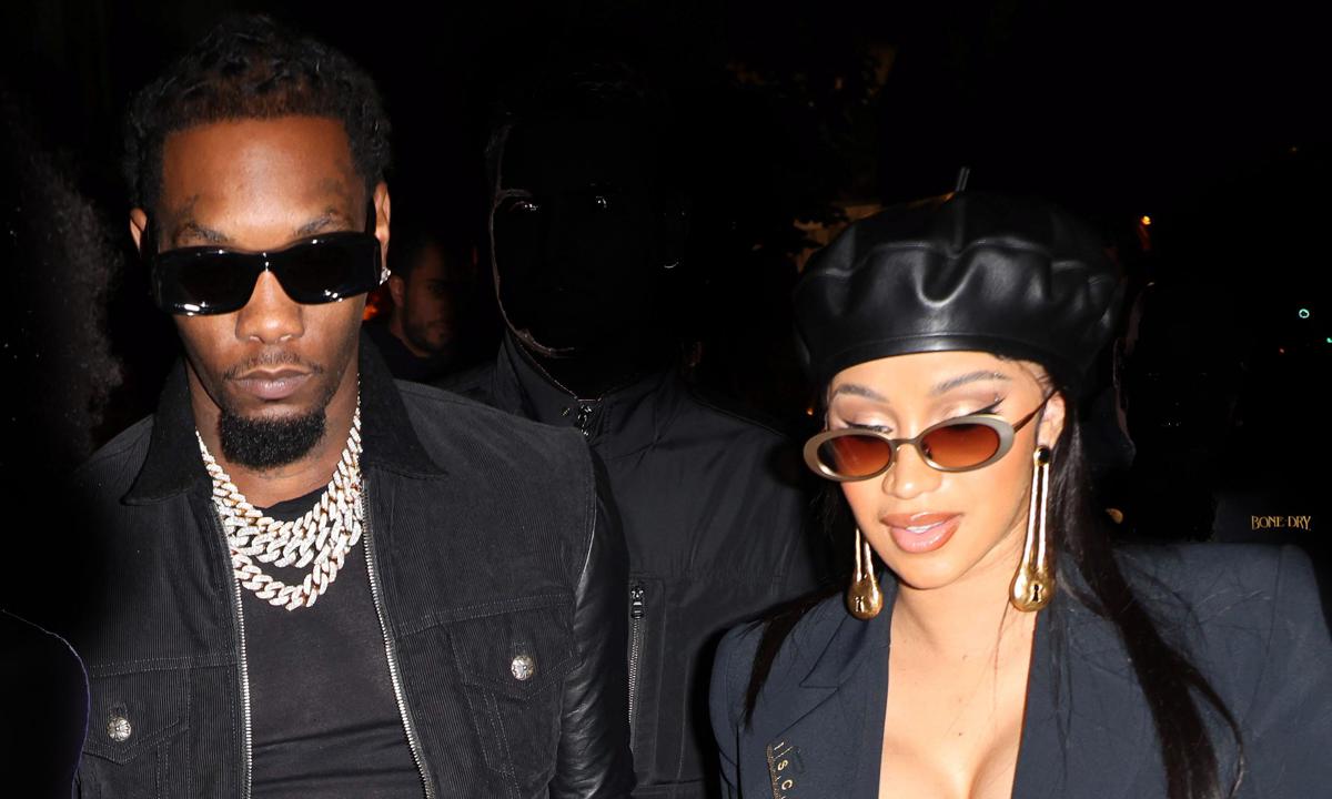 Cardi B and Offset leave a generous tip of almost 50% of the bill after dining at Brooklyn Chop House