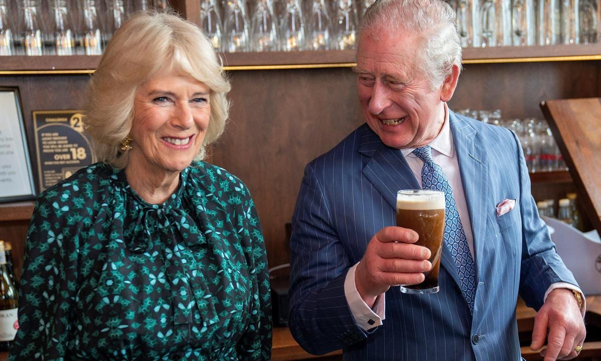 Guinness reacts to Prince Charles’ beer pouring skills