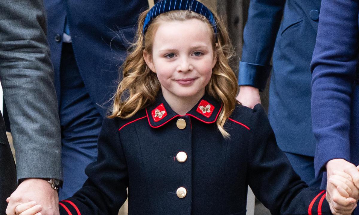 Queen Elizabeth’s great-granddaughter wears adorable royal hand-me-down