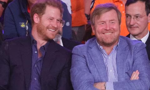 King Willem-Alexander joins Prince Harry at Invictus Games