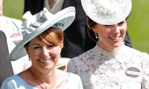 Did Kate Middleton’s mom borrow her dress?