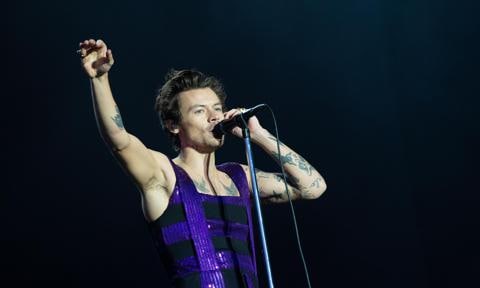 Harry Styles helps a fan ‘come out’ during one of his concerts