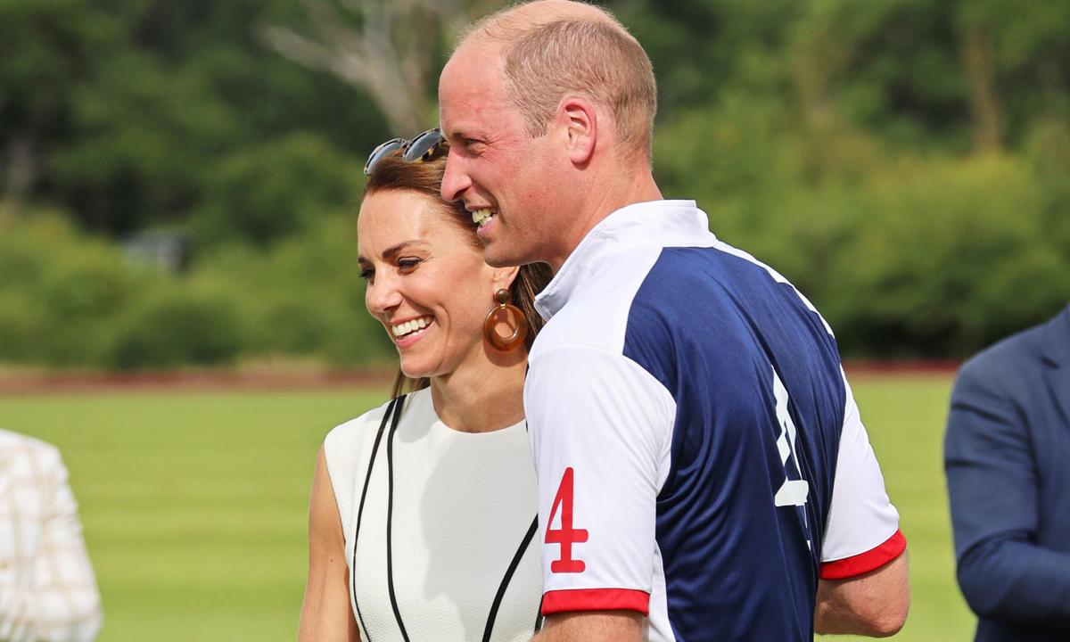 Prince William and Kate bring surprise family member to polo match