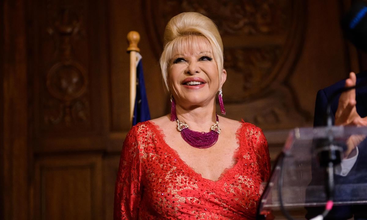 Ivana Trump Announces New Campaign To Fight Obesity