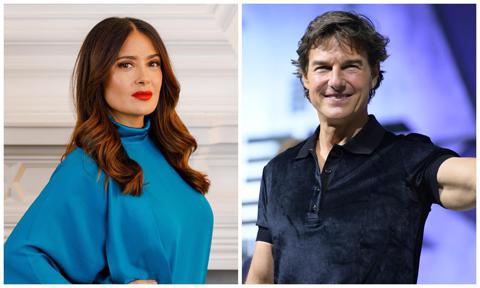Salma Hayek y Tom Cruise salen a cenar en Londres