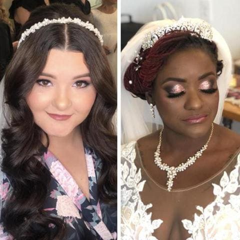 From Retro Hollywood waves to Neutral eyes with very fluffy full lashes: 2022 wedding hair and makeup trends