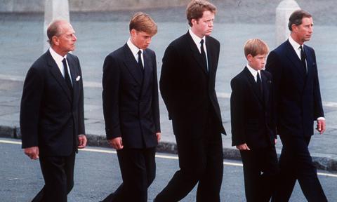 Prince William says walking behind Queen’s coffin reminded him of mom’s funeral