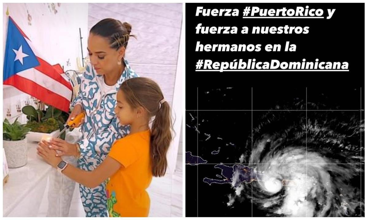 Famosos reaccionan al paso del huracán Fiona por Puerto Rico y República Domincana