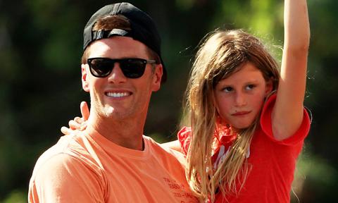 Tom Brady steps out with kids following divorce from Gisele