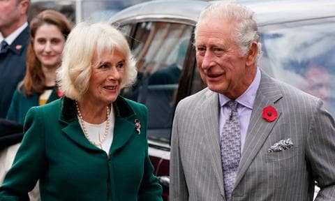 Rey Carlos III y reina Camilla