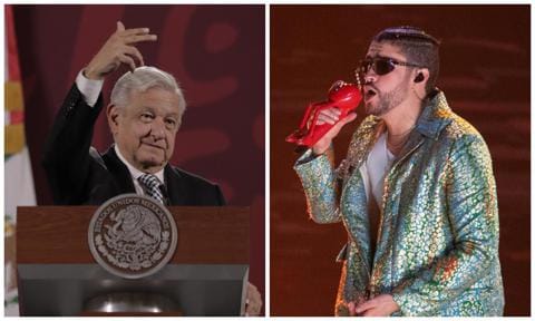 Mexico’s president asks Bad Bunny to perform for free at the Zócalo after concert tickets fiasco