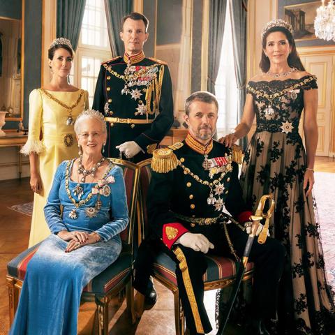 Danish royals star in new portraits