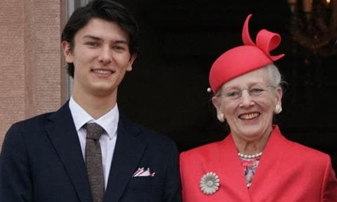 Queen Margrethe’s grandson speaks out after losing Prince title