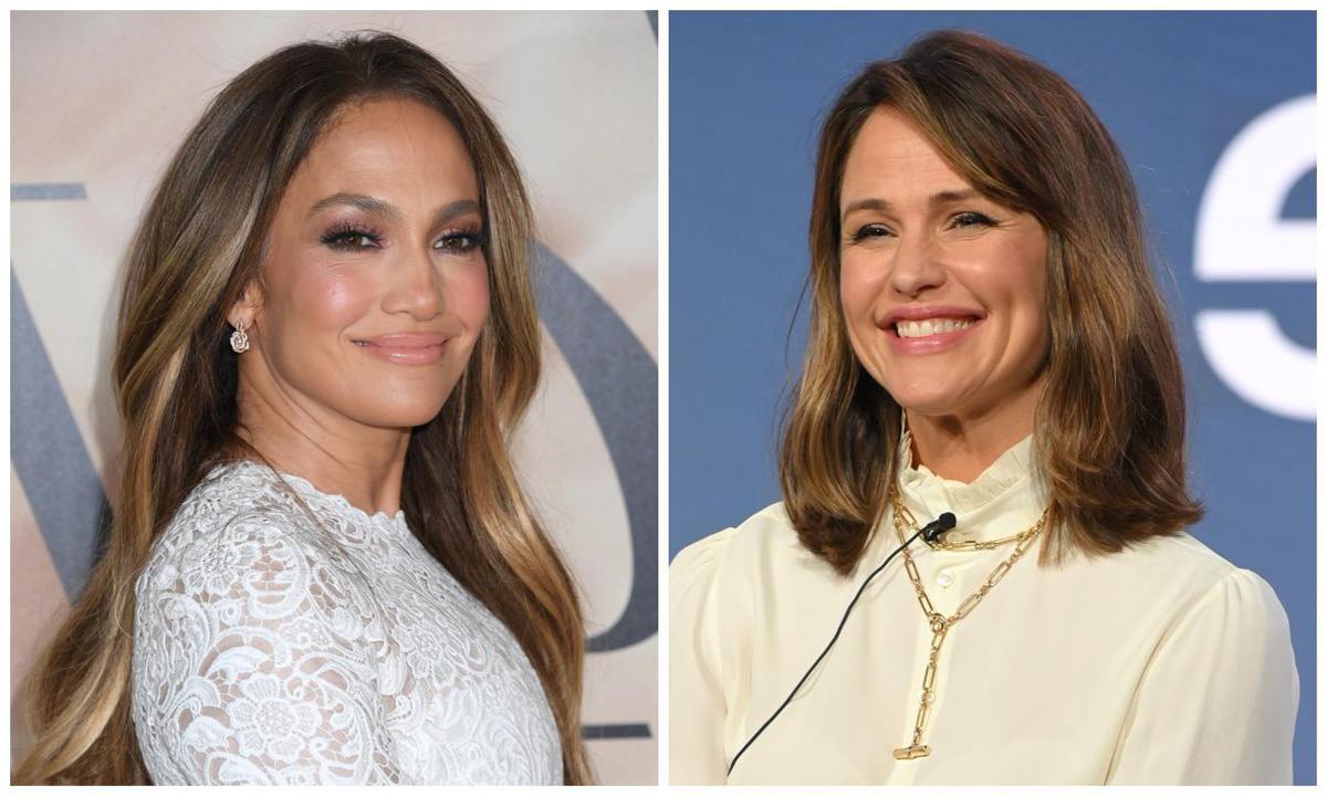 Jennifer Lopez and Jennifer Garner both attend an event for Seraphina at a hall