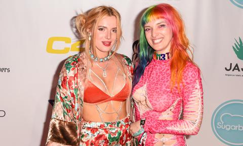 Bella Thorne Hosts "Alien Invasion" Themed Coachella After Party On April 15, 2022 In Coachella Valley, CA