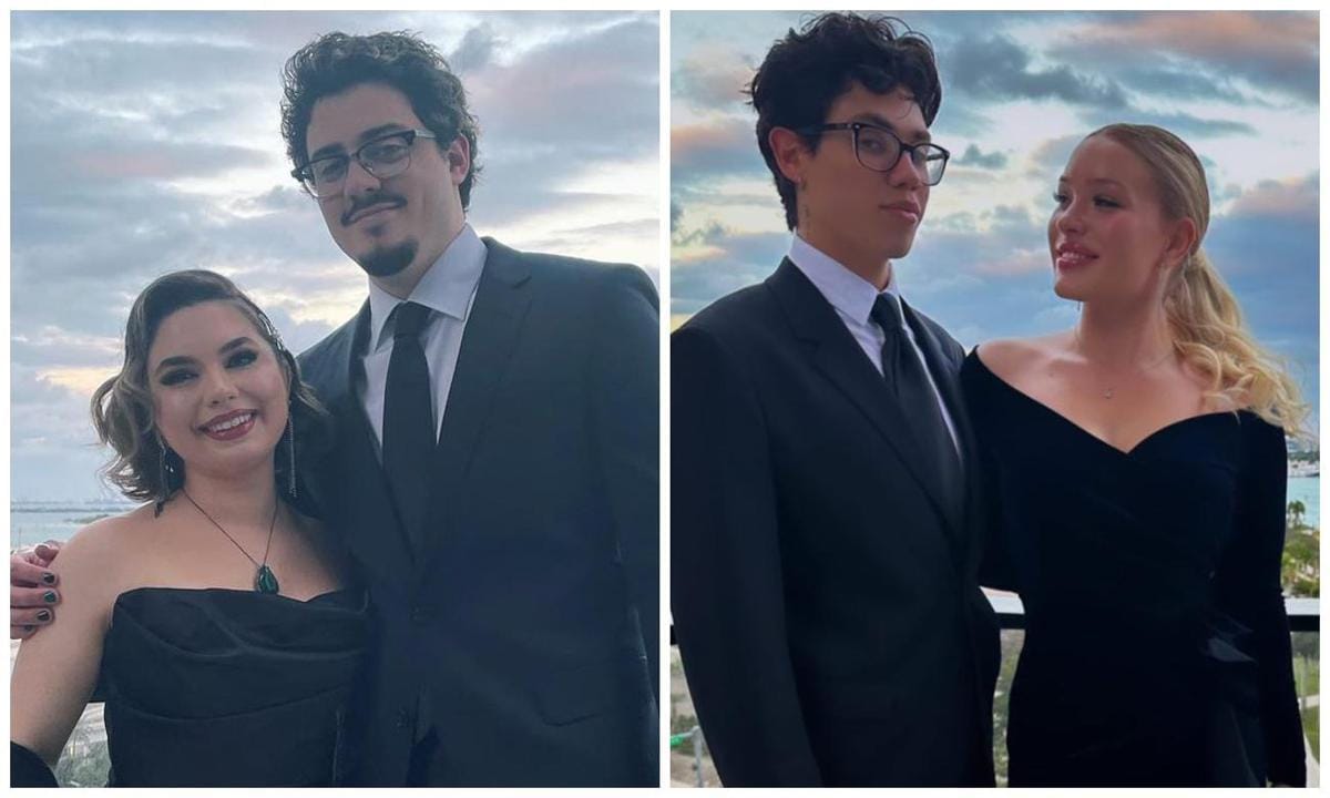 Marc Anthony and Dayanara Torres’ kids take their girlfriends to their father’s lavish wedding