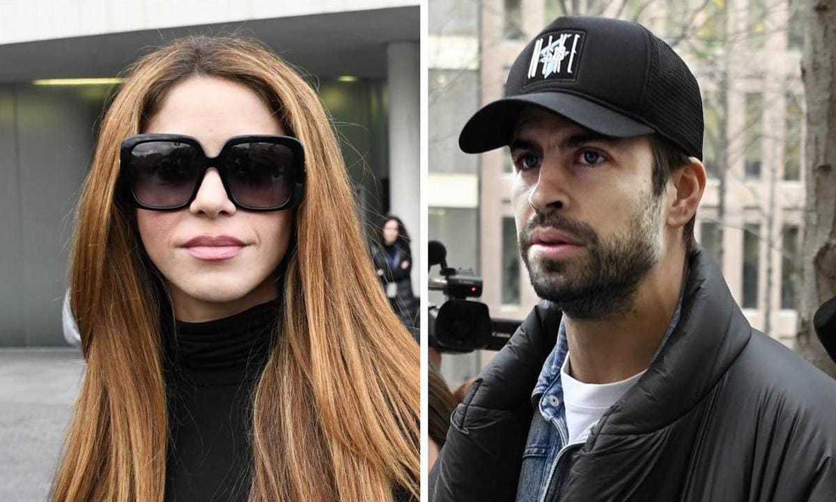 Gerard Piqué and Shakira arrive at court in Barcelona over custody of their children