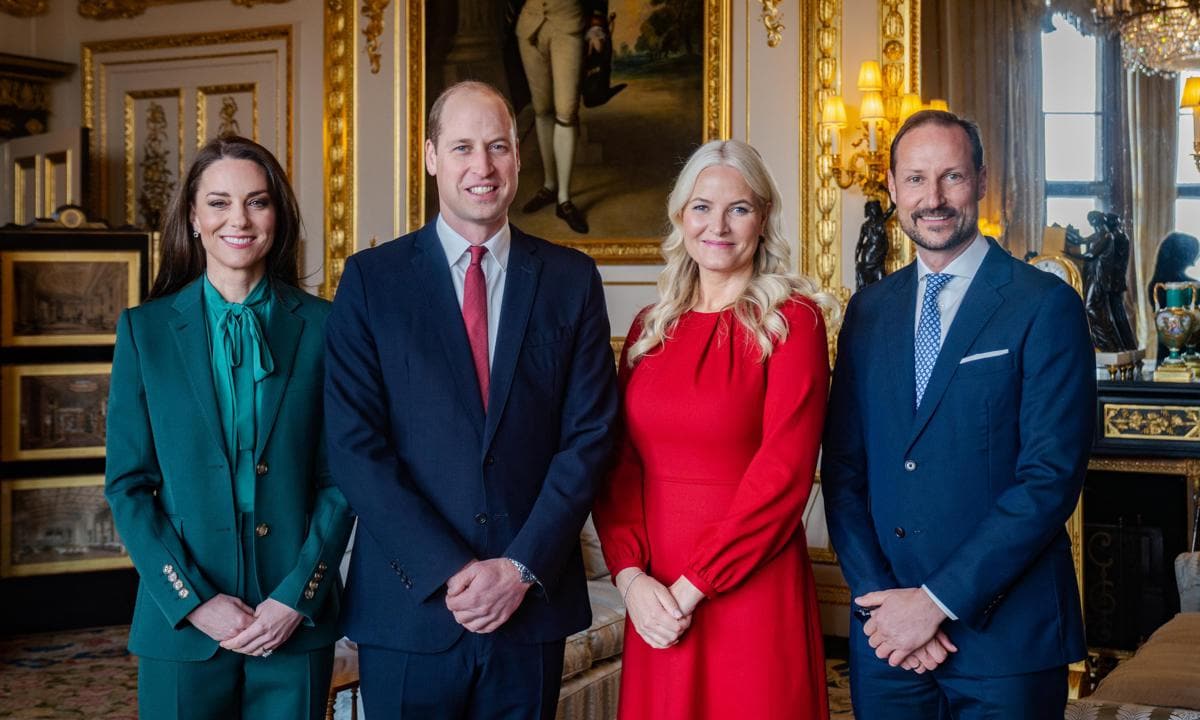 Crown Prince Couple reunite with Prince William and Kate