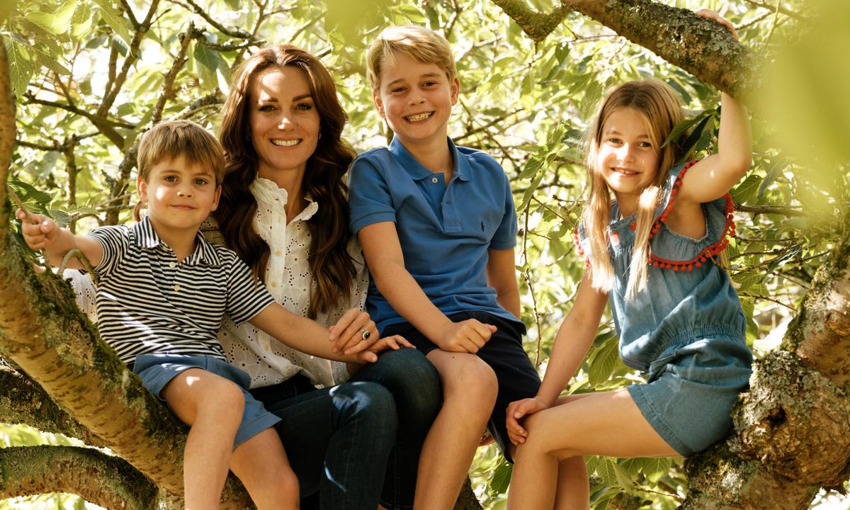 The Princess of Wales stars in new photos with kids
