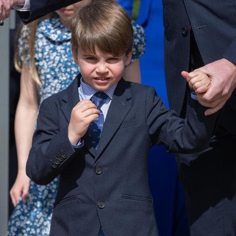 Prince Louis makes royal Easter debut
