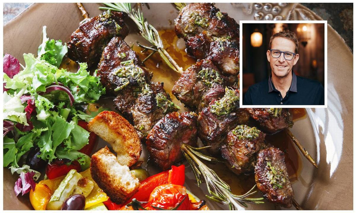 kebab grilling tips from Chef CJ Jacobson of Aba Miami