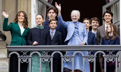 Queen makes appearance with grandchildren who lost prince and princess titles