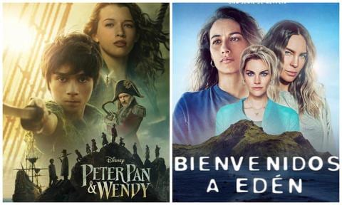 'Peter Pan & Wendy' de Disney+ y ‘Bienvenidos a Edén’ de Netflix
